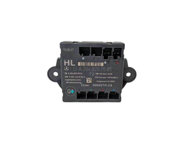 2008 - 2015 OEM MERCEDES BENZ C300 REAR LEFT SIDE DOOR CONTROL MODULE UNIT