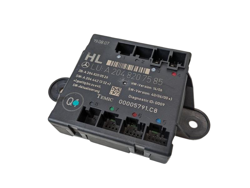 2008 - 2015 OEM MERCEDES BENZ C300 REAR LEFT SIDE DOOR CONTROL MODULE UNIT