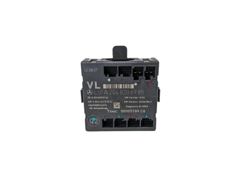 2008 - 2015 OEM MERCEDES BENZ C300 FRONT LEFT DOOR CONTROL MODULE UNIT