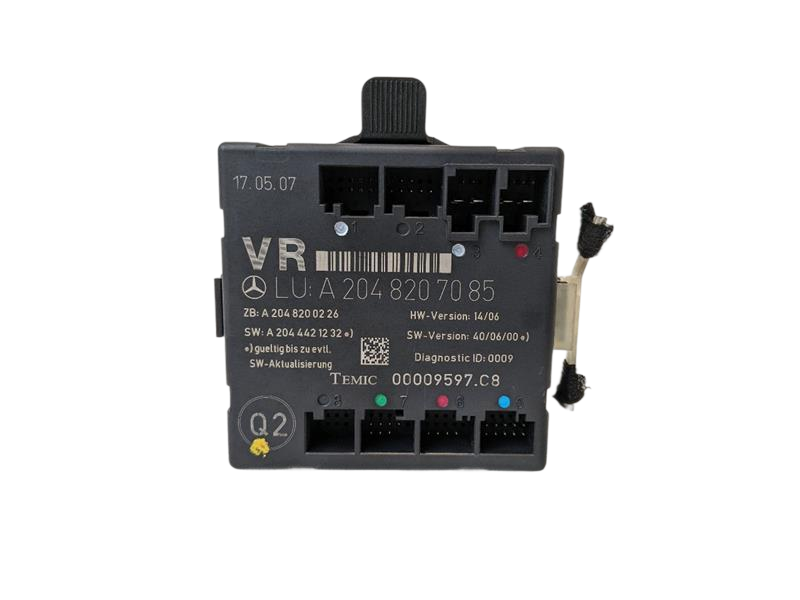 2008 - 2015 OEM MERCEDES BENZ C300 FRONT RIGHT SIDE DOOR CONTROL MODULE UNIT
