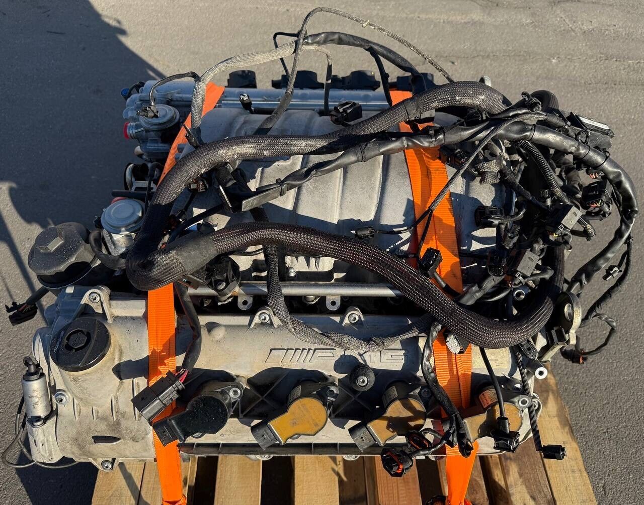 2007 - 2011 MERCEDES ML63 S63 CL63 E63 M156 AMG 6.2L NA ENGINE MOTOR ASSEMBLY
