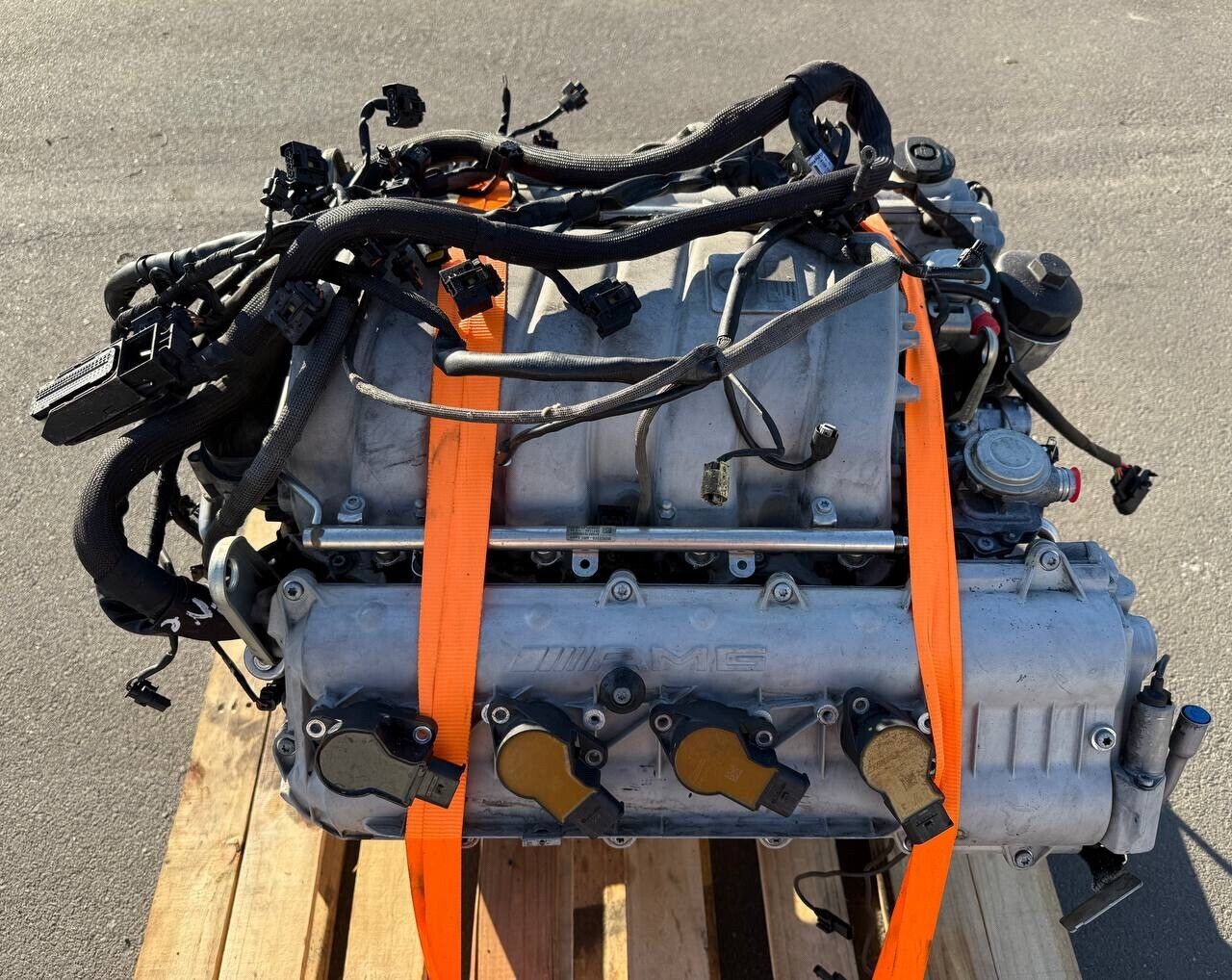 2007 - 2011 MERCEDES ML63 S63 CL63 E63 M156 AMG 6.2L NA ENGINE MOTOR ASSEMBLY