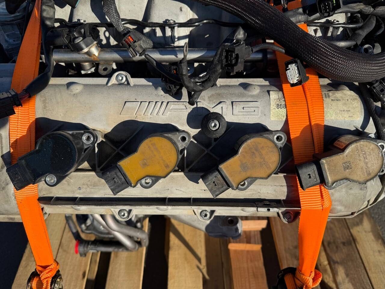 2007 - 2011 MERCEDES ML63 S63 CL63 E63 M156 AMG 6.2L NA ENGINE MOTOR ASSEMBLY