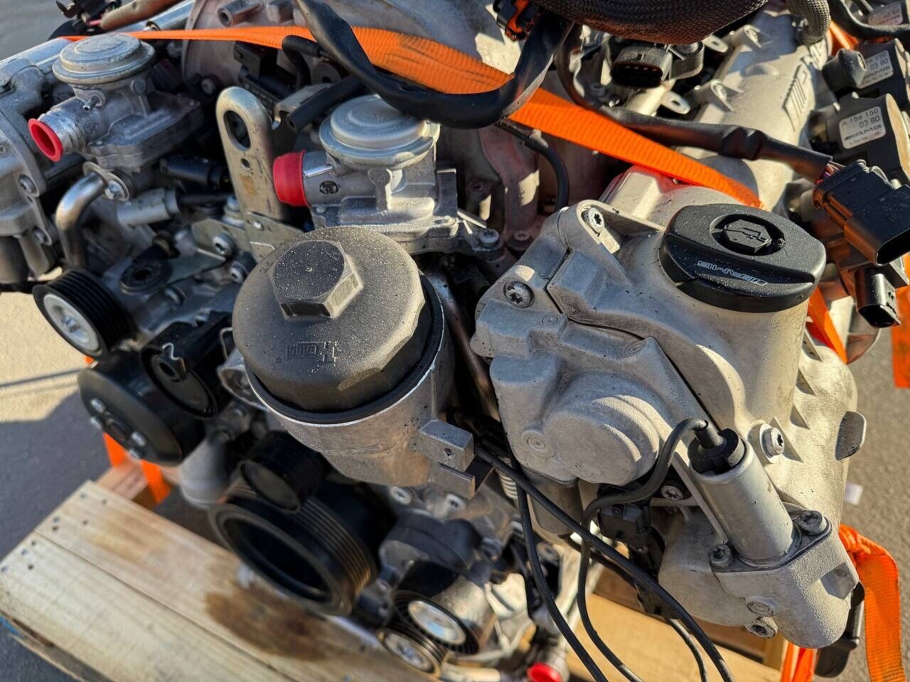 2007 - 2011 MERCEDES ML63 S63 CL63 E63 M156 AMG 6.2L NA ENGINE MOTOR ASSEMBLY