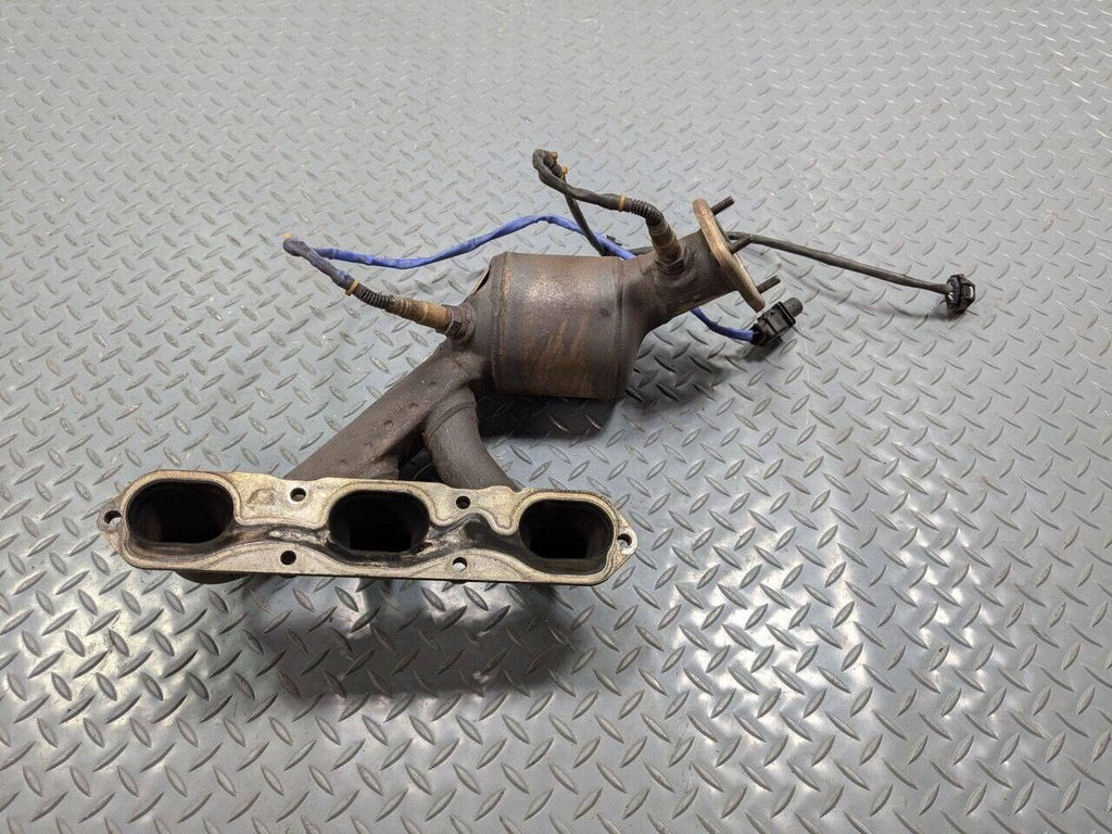 2006 - 2008 PORSCHE 987 CAYMAN S 3.4L LEFT DRIVER EXHAUST MANIFOLD WITH DOWNPIPE