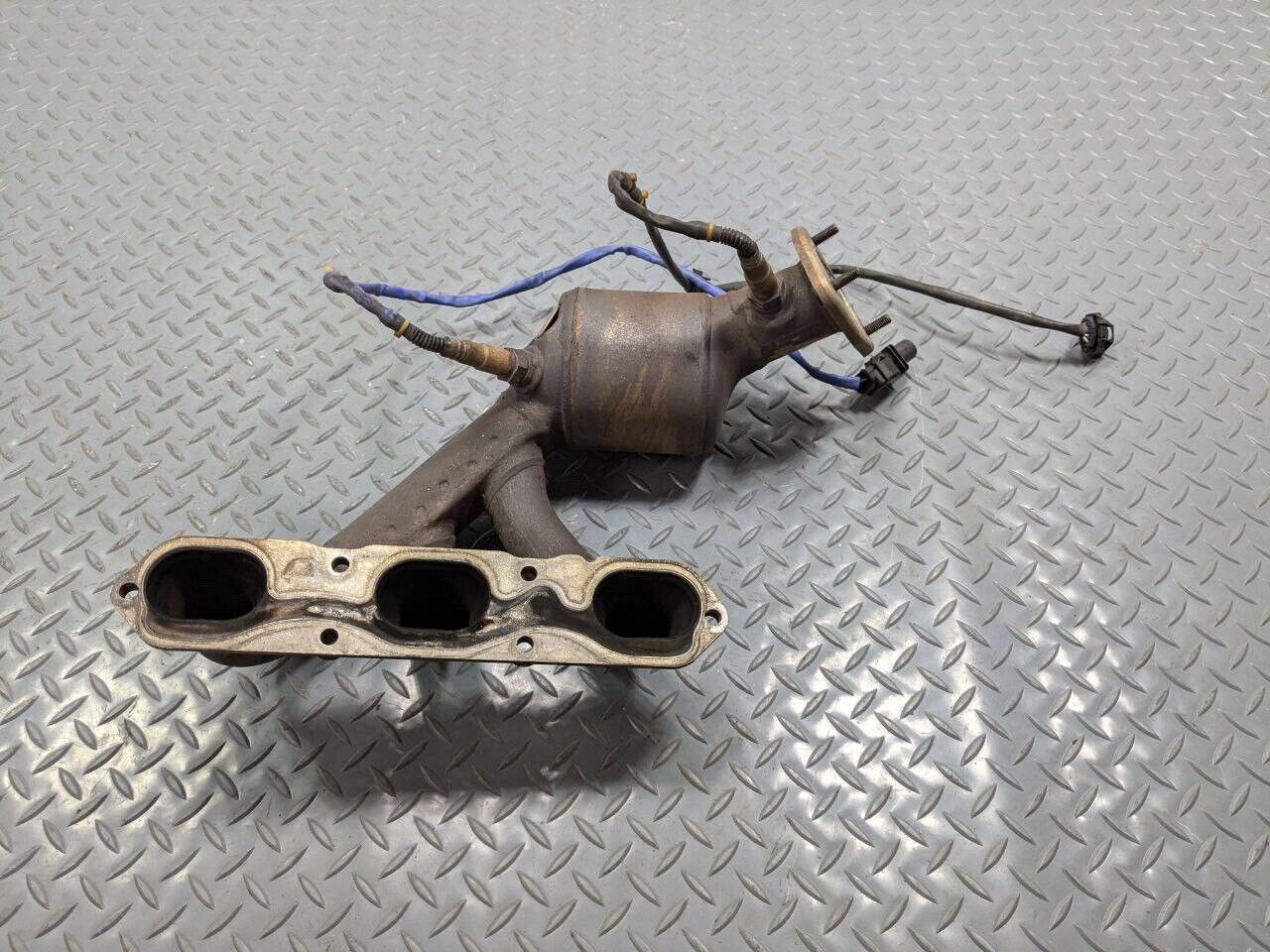 2006 - 2008 PORSCHE 987 CAYMAN S 3.4L LEFT DRIVER EXHAUST MANIFOLD WITH DOWNPIPE