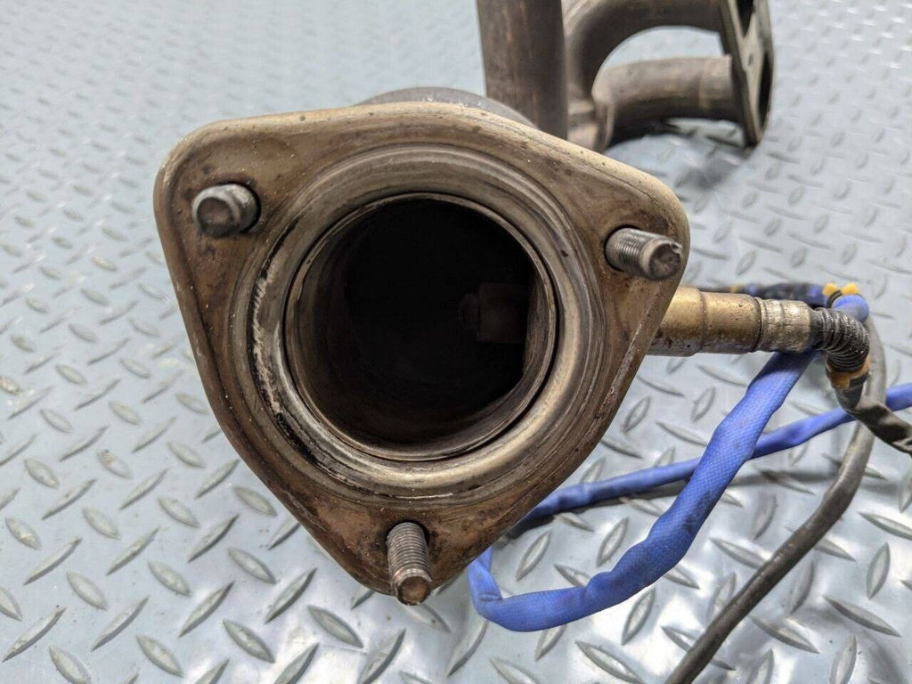 2006 - 2008 PORSCHE 987 CAYMAN S 3.4L LEFT DRIVER EXHAUST MANIFOLD WITH DOWNPIPE