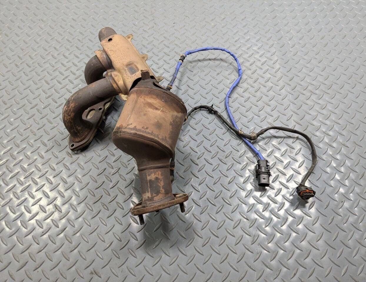 2006 - 2008 PORSCHE 987 CAYMAN S 3.4L RIGHT PASSENGER EXHAUST MANIFOLD DOWNPIPE