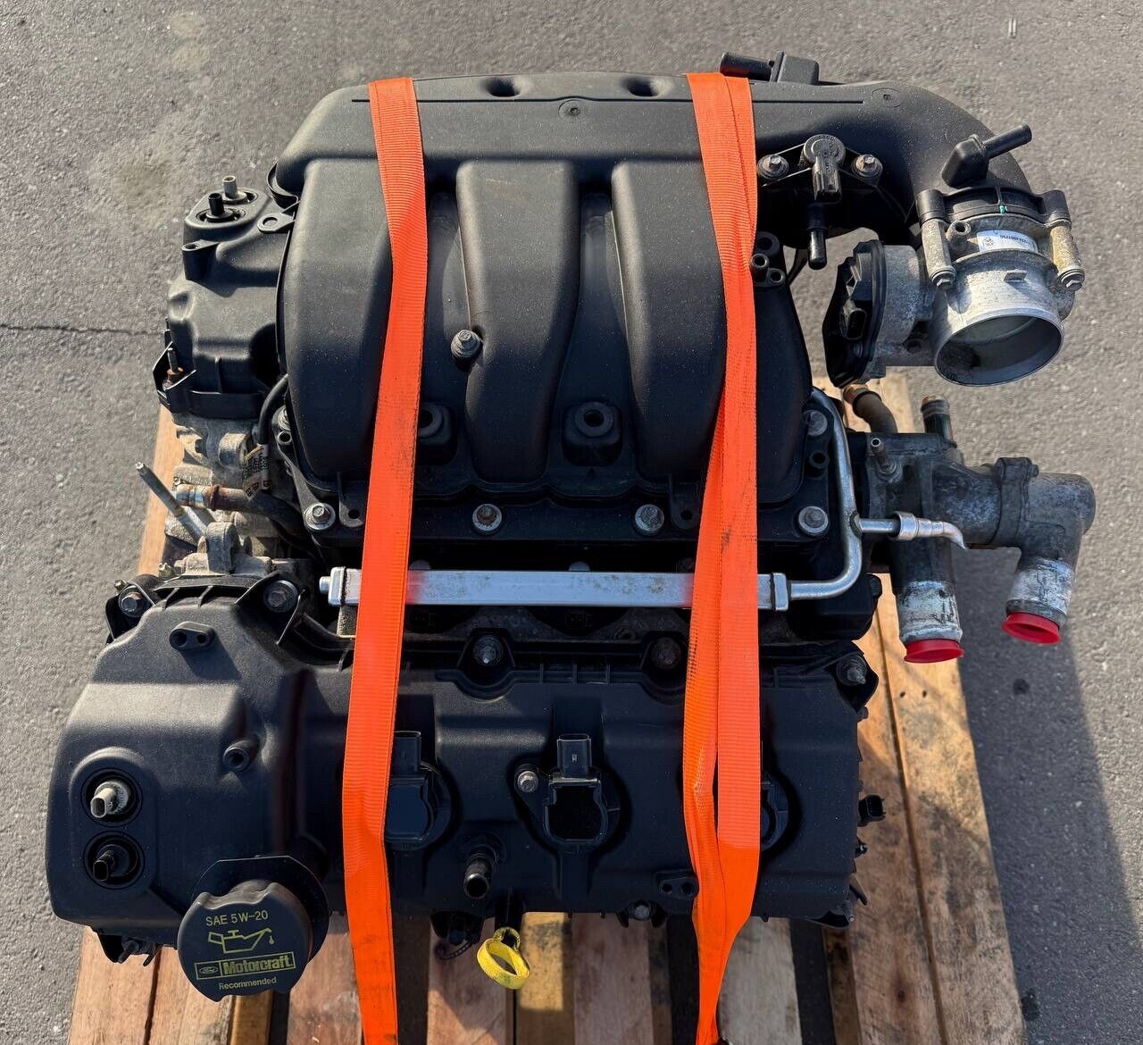 2011 - 2012 FORD EXPLORER DURATEC OEM 3.5L V6 ENGINE MOTOR ASSEMBLY VIN 8 TESTED