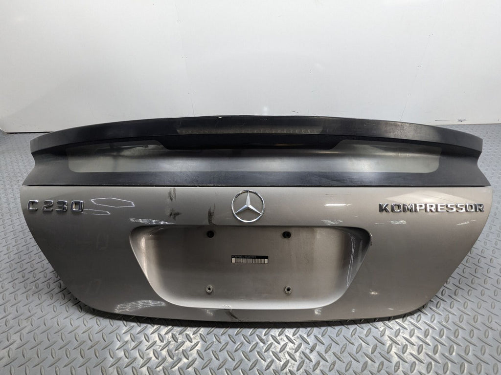 2004 - 2006 OEM MERCEDES-BENZ C230 REAR TRUNK WITH GLASS ASSEMBLY MOUNTAIN MIST