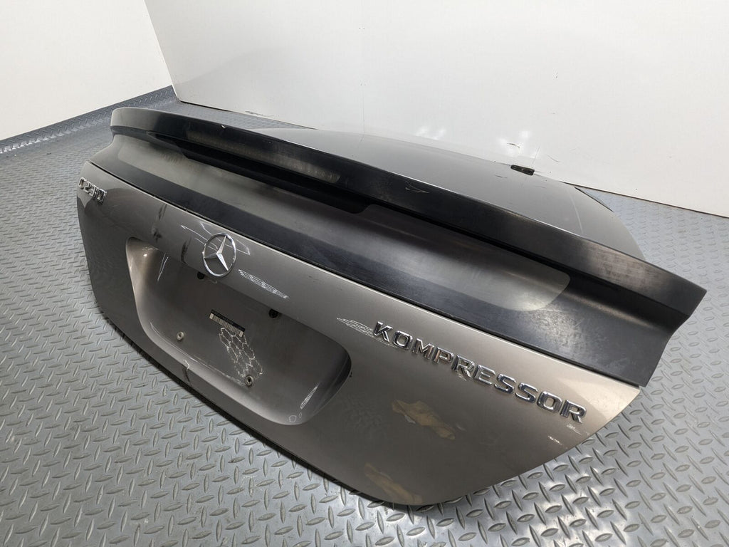 2004 - 2006 OEM MERCEDES-BENZ C230 REAR TRUNK WITH GLASS ASSEMBLY MOUNTAIN MIST