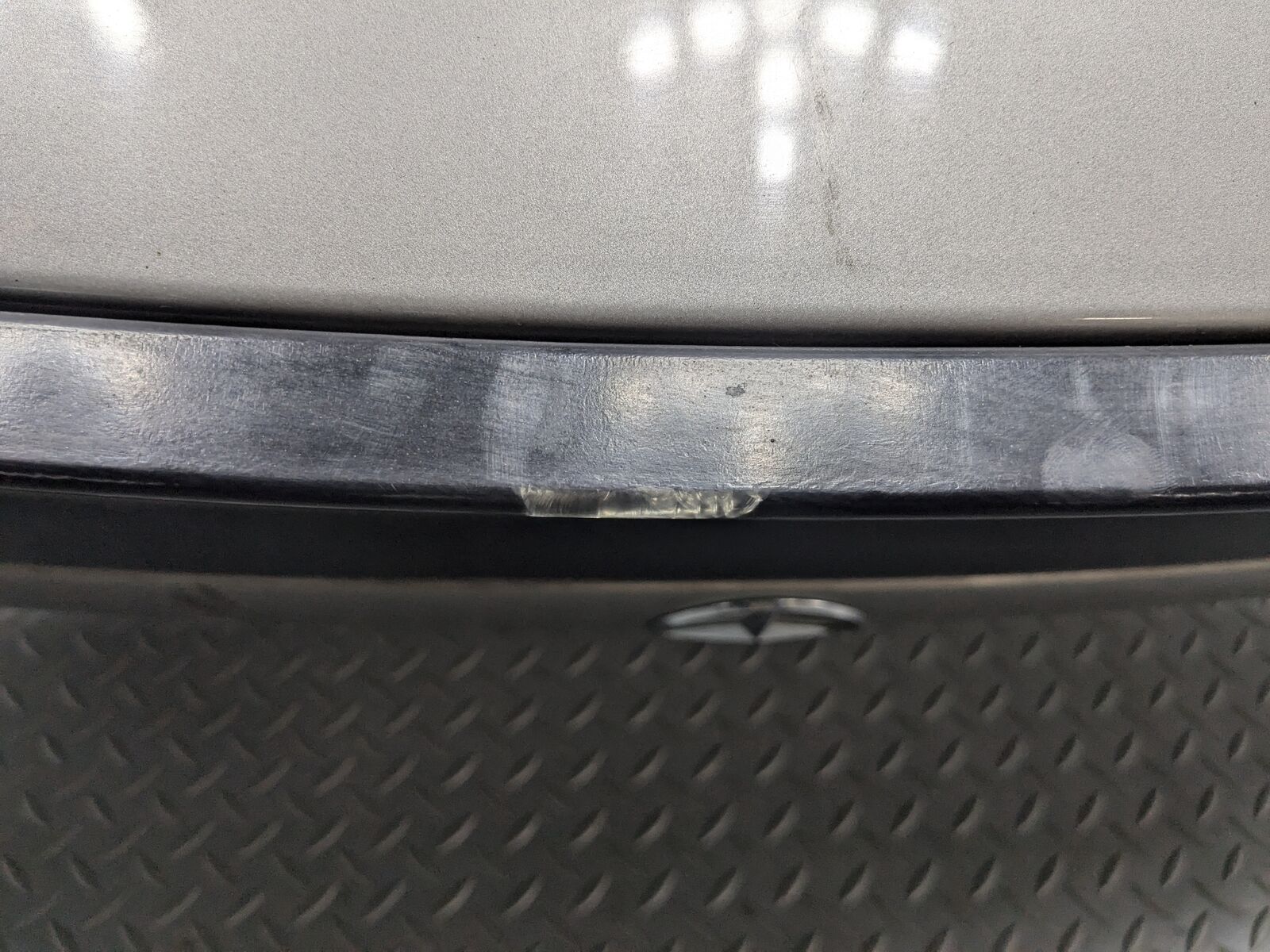 2004 - 2006 OEM MERCEDES-BENZ C230 REAR TRUNK WITH GLASS ASSEMBLY MOUNTAIN MIST
