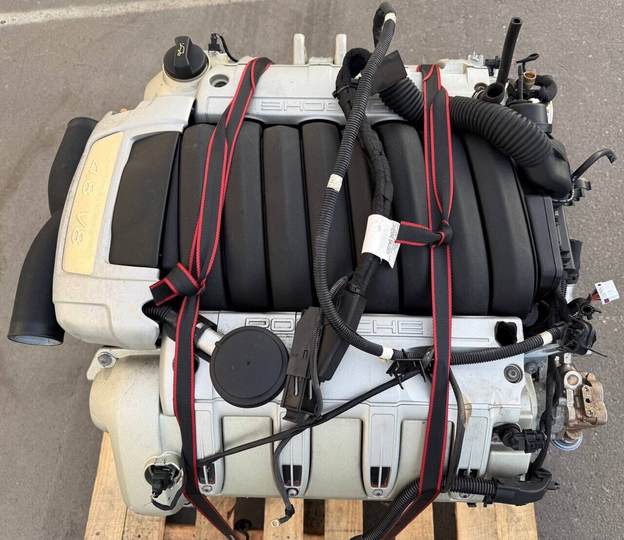 2008 PORSCHE CAYENNE S GTS 957 OEM 4.8L ENGINE MOTOR ASSEMBLY *TESTED* VIN B