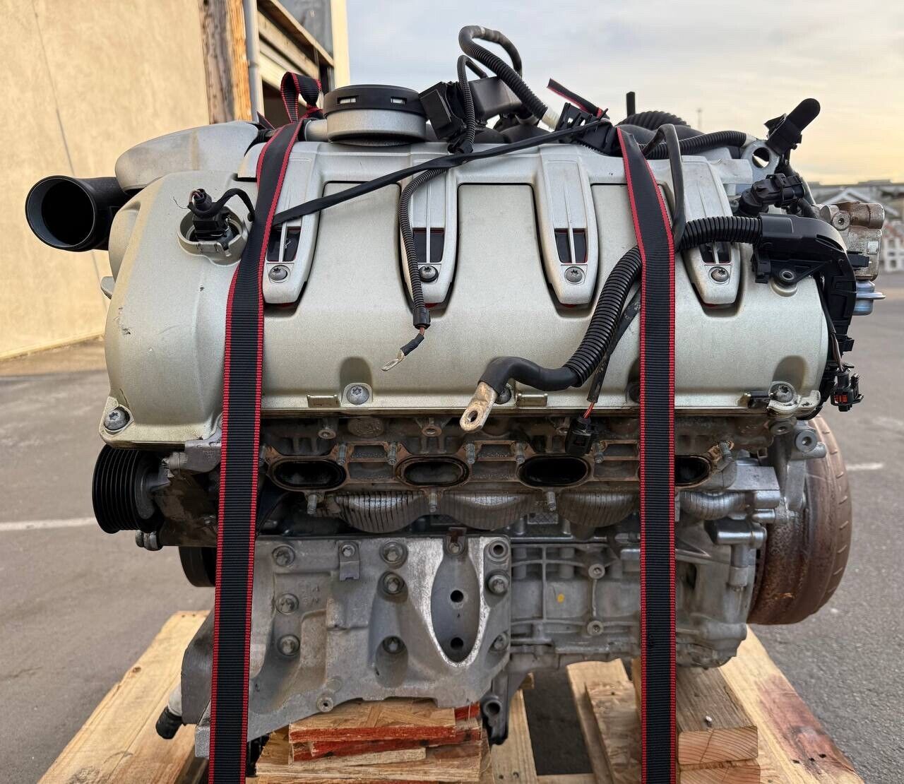 2008 PORSCHE CAYENNE S GTS 957 OEM 4.8L ENGINE MOTOR ASSEMBLY *TESTED* VIN B