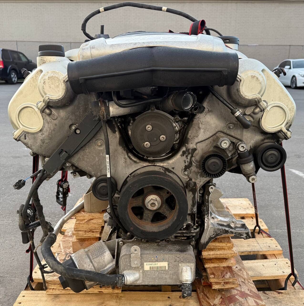 2008 PORSCHE CAYENNE S GTS 957 OEM 4.8L ENGINE MOTOR ASSEMBLY *TESTED* VIN B