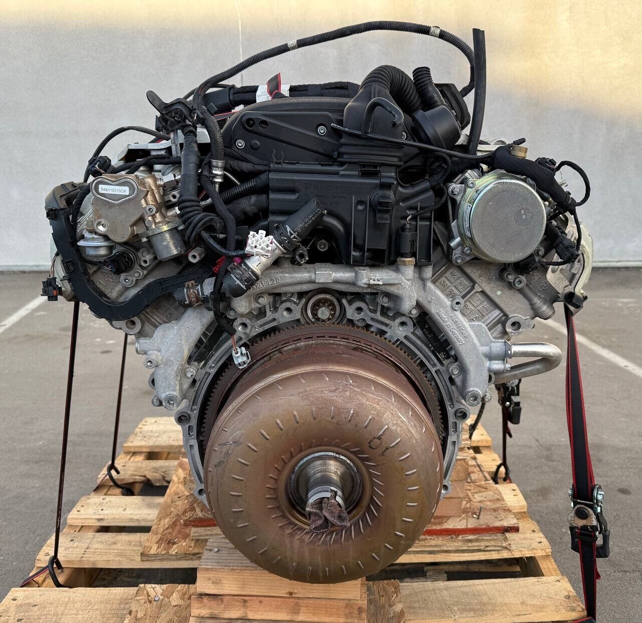 2008 PORSCHE CAYENNE S GTS 957 OEM 4.8L ENGINE MOTOR ASSEMBLY *TESTED* VIN B