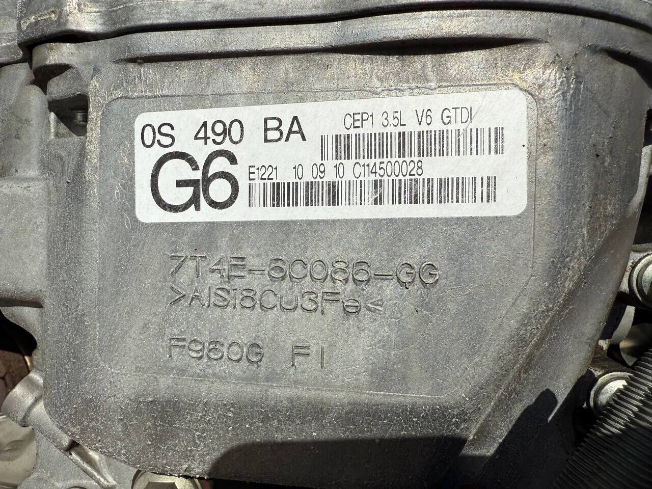 2009 - 2011 FORD FLEX EDGE FUSION TAURUS SABLE  3.5L V6 ENGINE MOTOR - AS IS