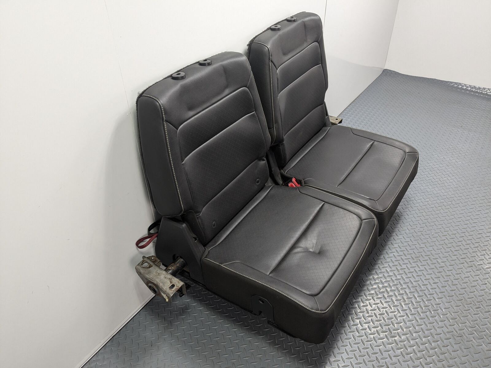 2009 - 2012 OEM FORD FLEX REAR LEFT SIDE 2ND ROW SEAT ASSEMBLY LEATHER BLACK