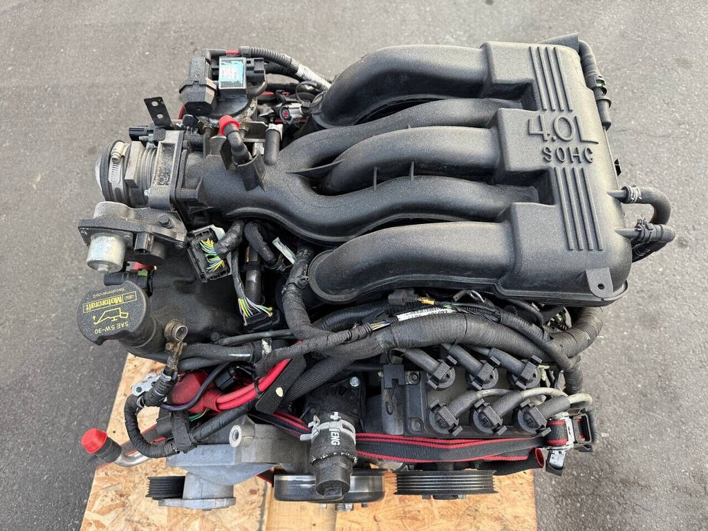 2006 - 2008 FORD EXPLORER ENGINE MOTOR ASSEMBLY SOHC OEM 4.0L V6 VIN E LOW MILES