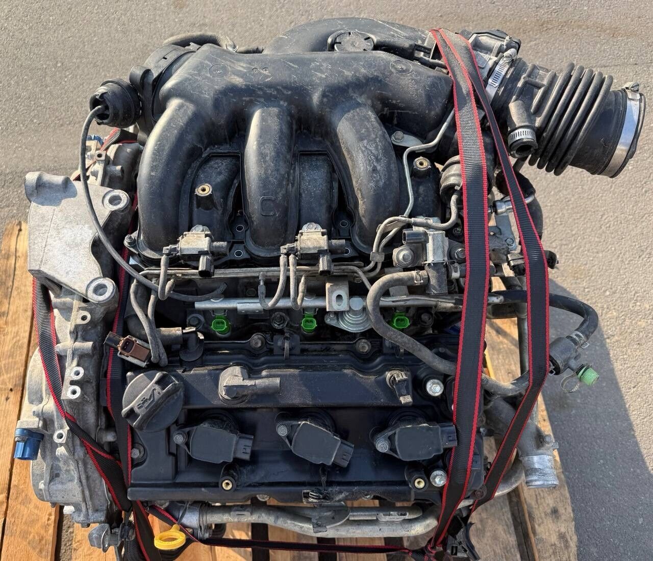 2009 - 2014 NISSAN MAXIMA S  OEM 3.5L V6 ENGINE MOTOR ASSEMBLY VQ35DE CVT 138k