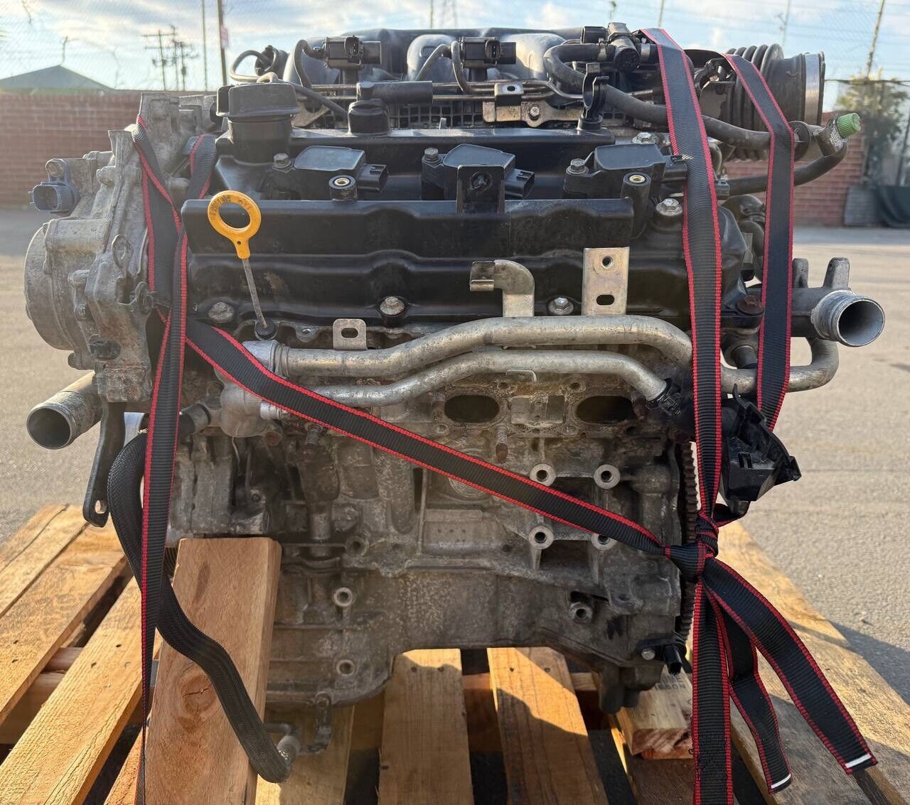 2009 - 2014 NISSAN MAXIMA S  OEM 3.5L V6 ENGINE MOTOR ASSEMBLY VQ35DE CVT 138k