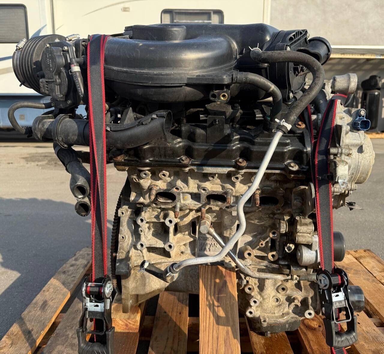 2009 - 2014 NISSAN MAXIMA S  OEM 3.5L V6 ENGINE MOTOR ASSEMBLY VQ35DE CVT 138k