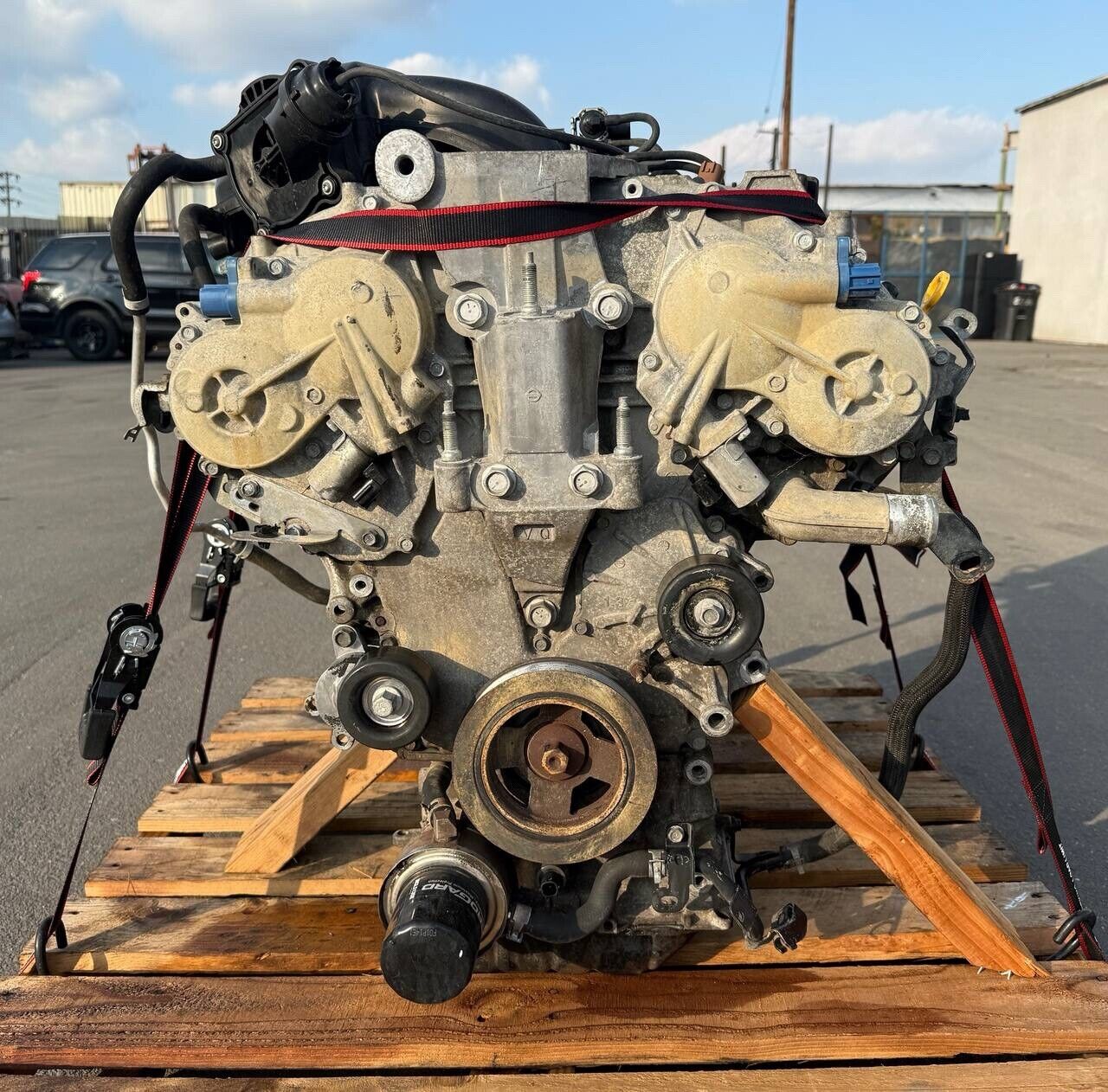 2009 - 2014 NISSAN MAXIMA S  OEM 3.5L V6 ENGINE MOTOR ASSEMBLY VQ35DE CVT 138k