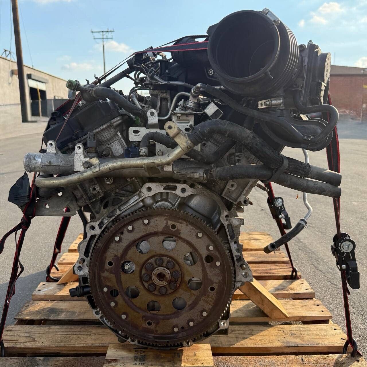 2009 - 2014 NISSAN MAXIMA S  OEM 3.5L V6 ENGINE MOTOR ASSEMBLY VQ35DE CVT 138k