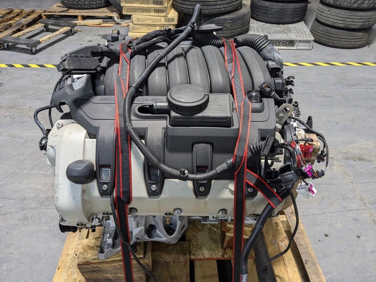 2011 - 2012 PORSCHE CAYENNE S M48.02 V8 OEM 4.8L ENGINE MOTOR ASSEMBLY *TESTED*