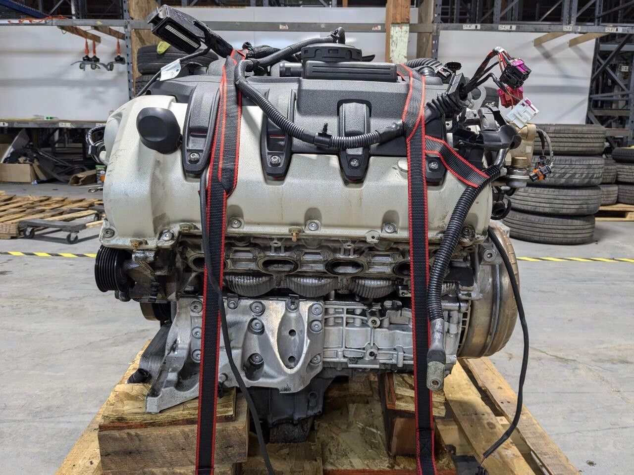 2011 - 2012 PORSCHE CAYENNE S M48.02 V8 OEM 4.8L ENGINE MOTOR ASSEMBLY *TESTED*