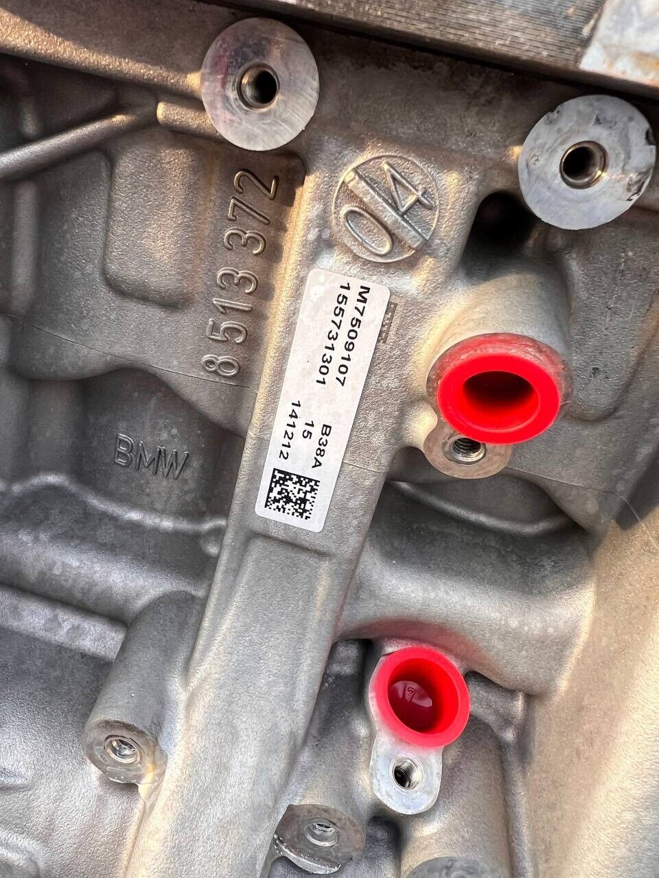 2014 - 2015  Mini Cooper Engine Motor Assembly 1.5L OEM TESTED 83k MILES B38