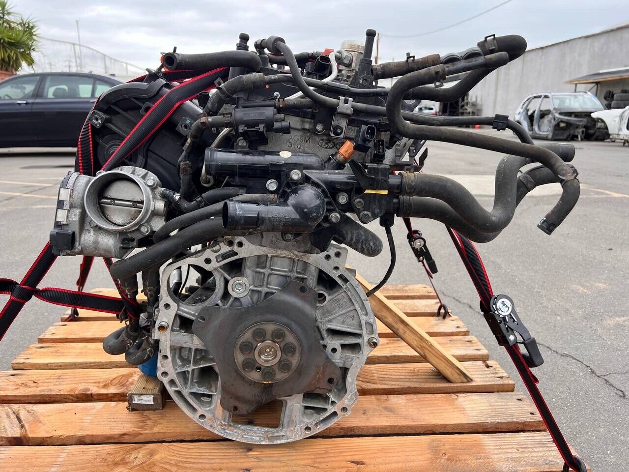 2012 - 2014 HYUNDAI SONATA 2.4L ENGINE MOTOR ASSEMBLY 2.4 VIN C OEM 2013 LOW MI