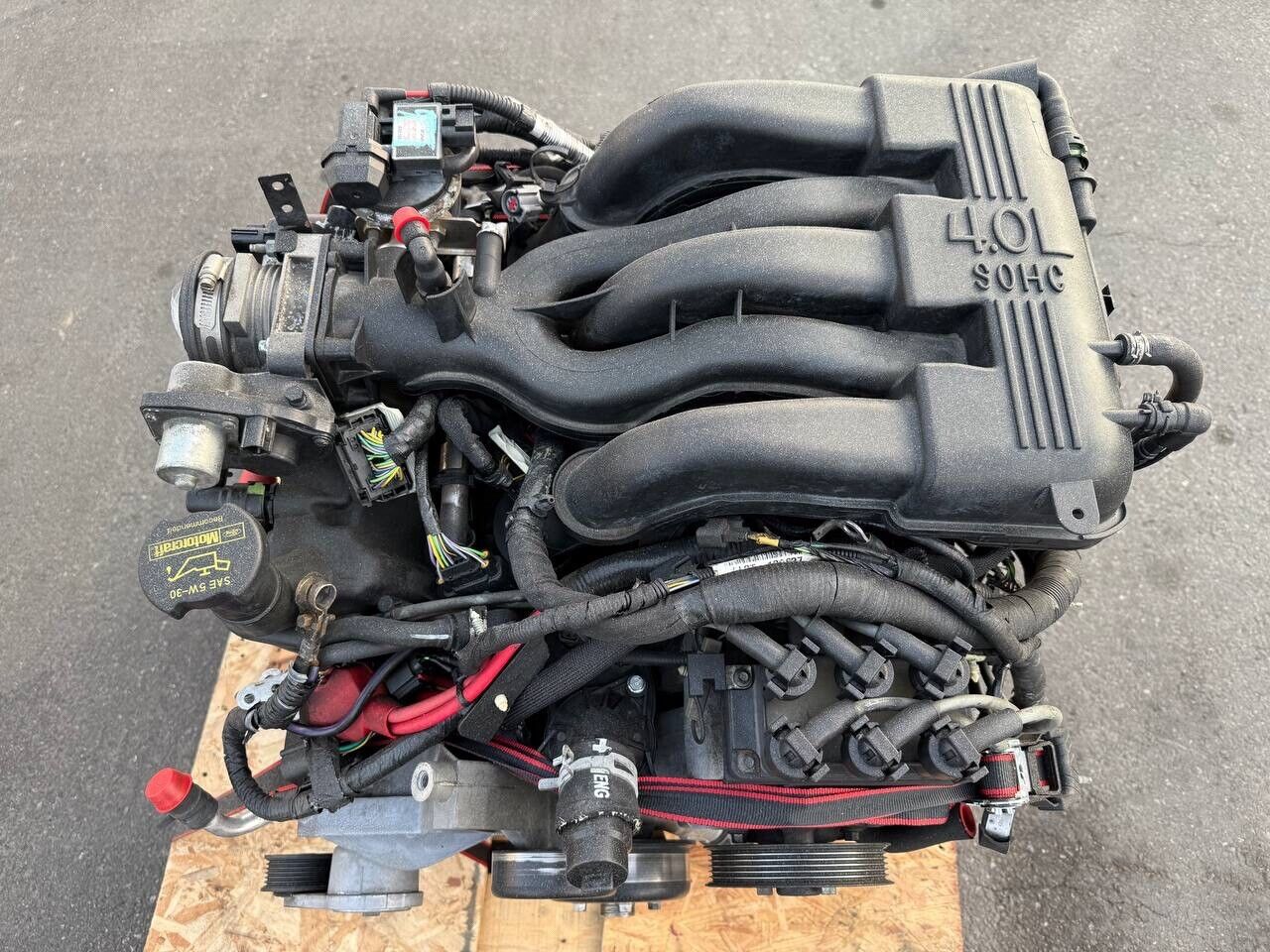 2006 - 2008 FORD EXPLORER ENGINE MOTOR ASSEMBLY SOHC OEM 4.0L V6 VIN E