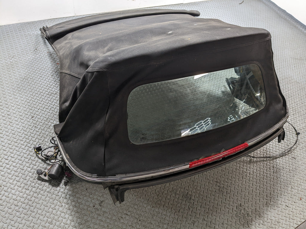 11 - 13 MINI COOPER OEM CONVERTIBLE FOLDING ROOF WITH GLASS ASSEMBLY BLACK CLOTH