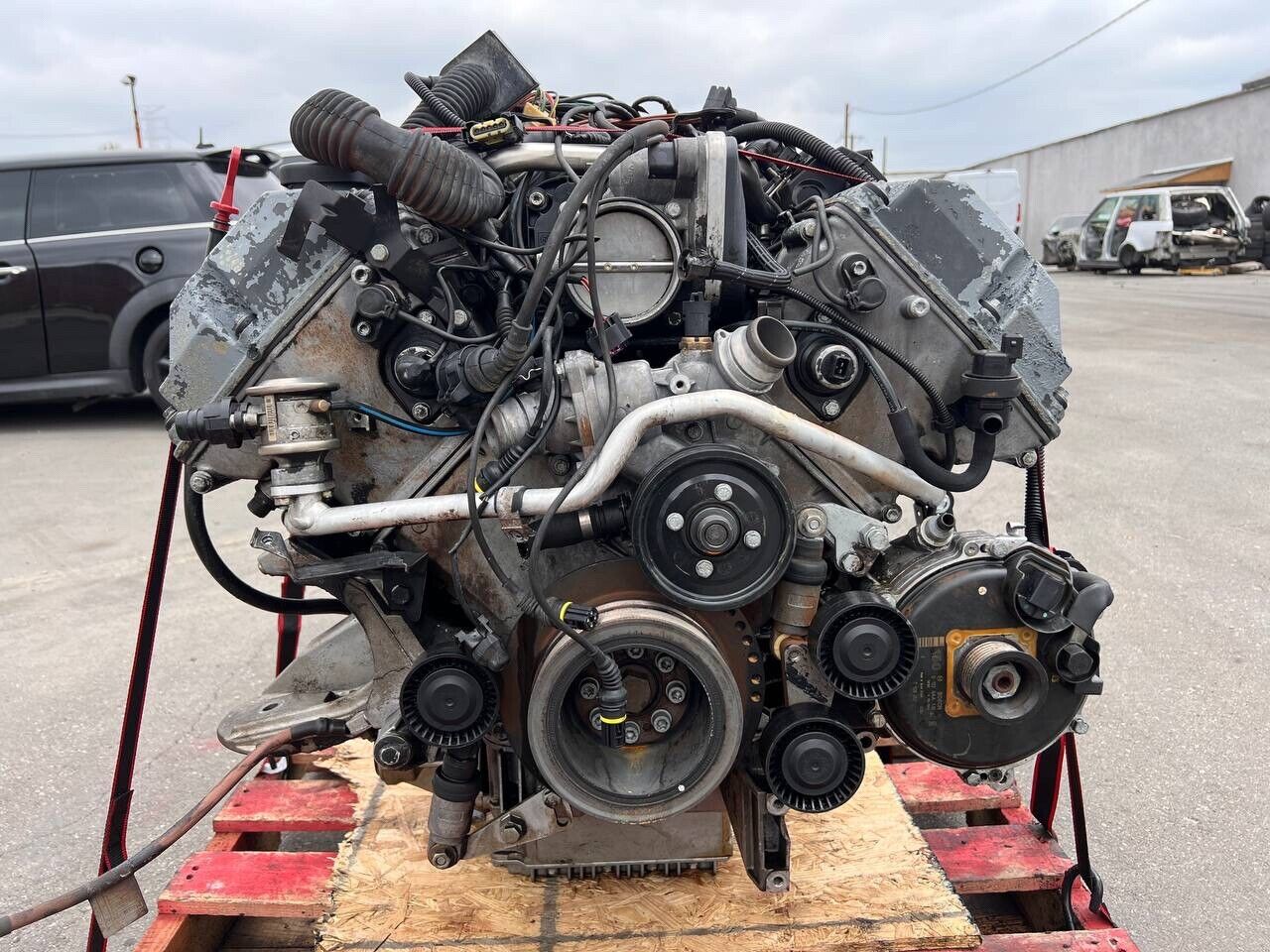 2003 - 2005 LAND ROVER RANGE ROVER ENGINE MOTOR 4.4L ASSEMBLY TESTED VIN 1 4x4