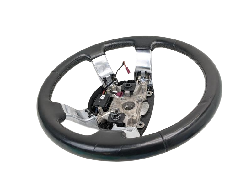 2002 - 2012 OEM LAND ROVER RANGE ROVER STEERING WHEEL LEATHER BLACK