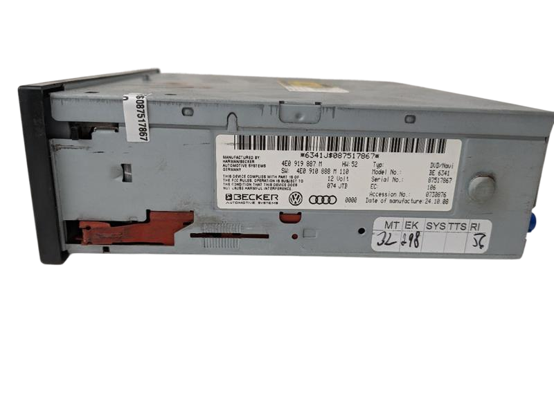 2008 - 2016 OEM AUDI A4 GPS NAVIGATION DVD PLAYER UNIT