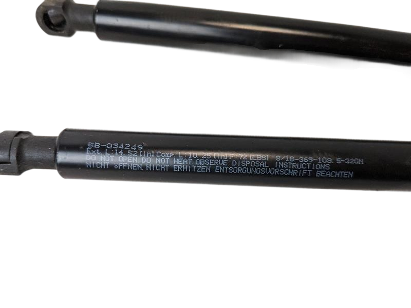 06 - 11 OEM BMW 330I REAR LEFT AND RIGHT SIDE HATCHBACK LIFT SUPPORT STRUT SET