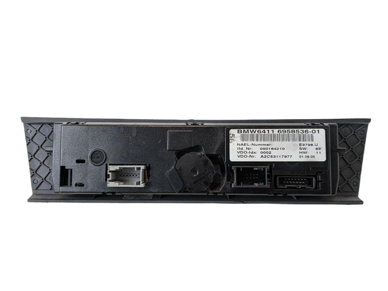 06 - 11 OEM BMW 330I AC HEATER TEMPERATURE CLIMATE CONTROL SWITCH PANEL ASSEMBLY
