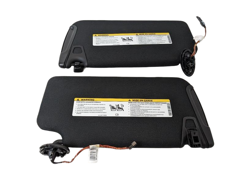 20 - 23 OEM DODGE CHARGER SRT 392 FRONT LEFT AND RIGHT SIDE UPPER ROOF SUN VISOR