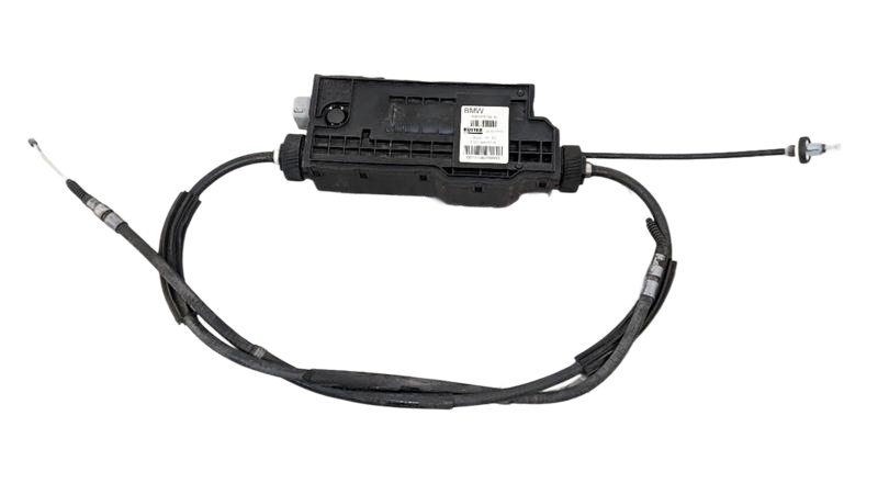 11 - 12 OEM BMW 750LI HYBRID ELECTRIC PARKING EMERGENCY BRAKE ACTUATOR AND CABLE