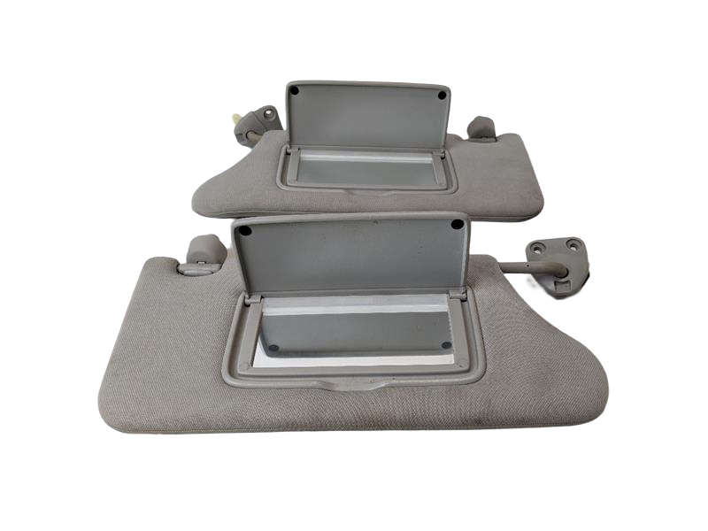 11 - 13 OEM INFINITI M37 FRONT LEFT AND RIGHT SIDE INTERIOR UPPER ROOF SUN VISOR