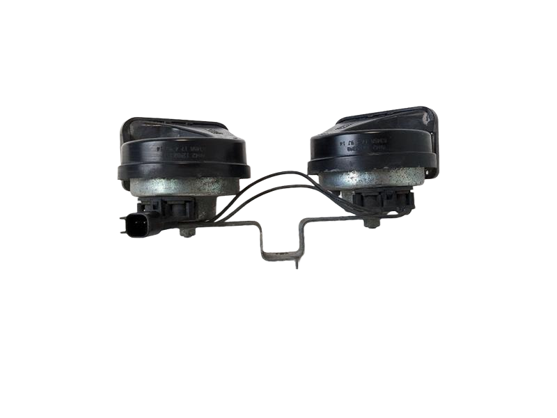 10 - 13 OEM LAND ROVER RANGE ROVER HIGH AND LOW TONE NOTE PITCH SAFETY HORN SET