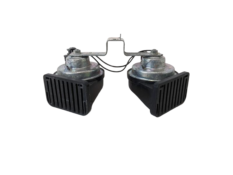 10 - 13 OEM LAND ROVER RANGE ROVER HIGH AND LOW TONE NOTE PITCH SAFETY HORN SET