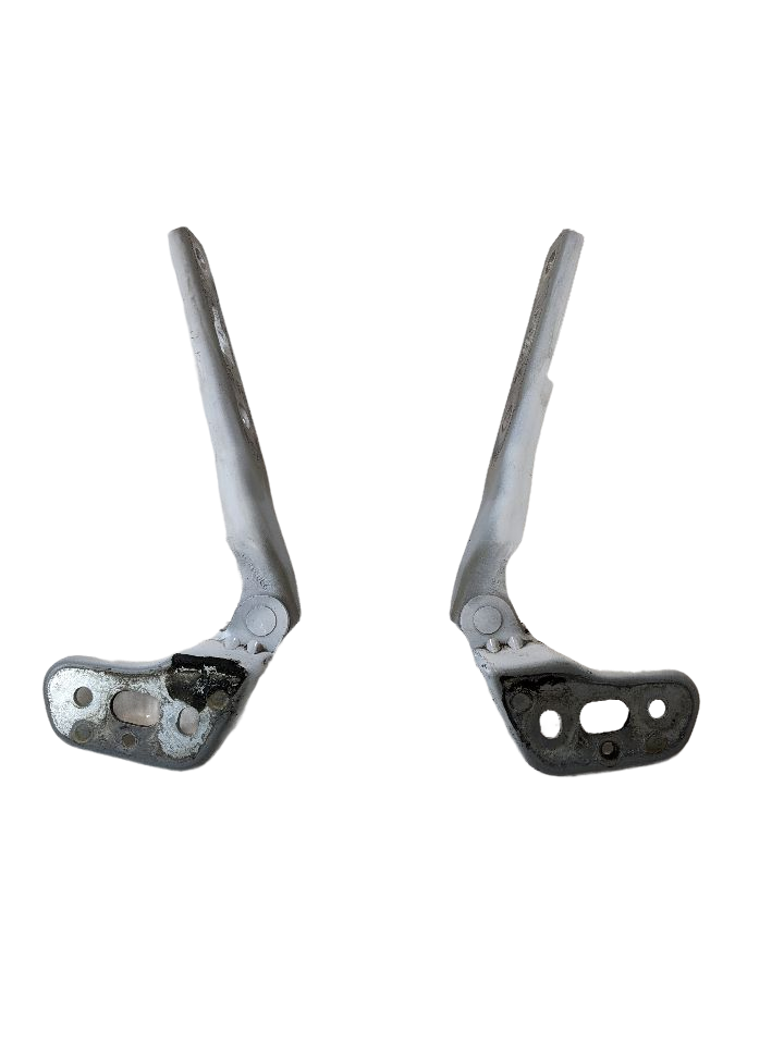 2004 - 2011 OEM AUDI A6 FRONT LEFT AND RIGHT SIDE HOOD BONNET HINGE SUPPORT