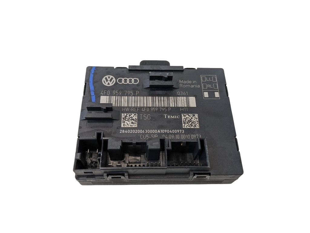2004 - 2011 OEM AUDI A6 REAR SIDE DOOR WINDOW CONTROL MODULE
