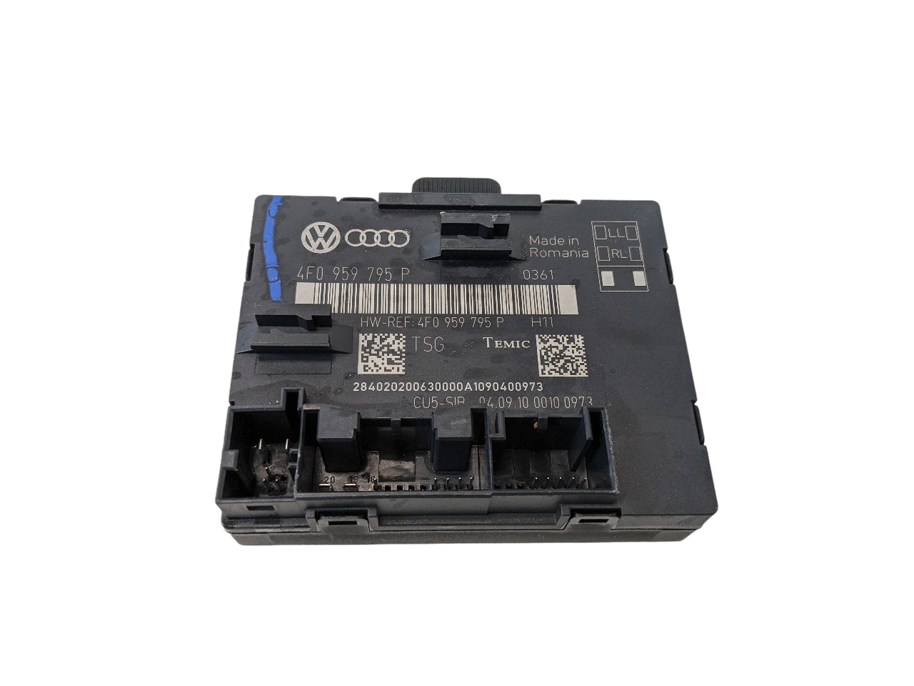 2004 - 2011 OEM AUDI A6 REAR SIDE DOOR WINDOW CONTROL MODULE