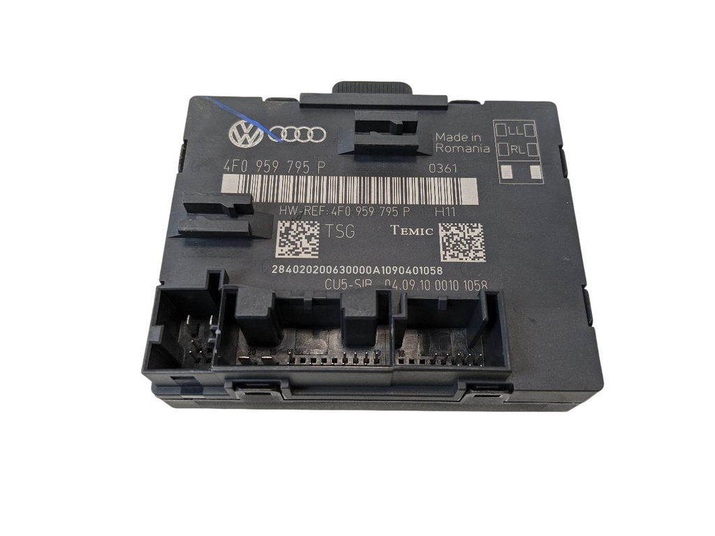 2004 - 2011 OEM AUDI A6 REAR DOOR CONTROL MODULE UNIT
