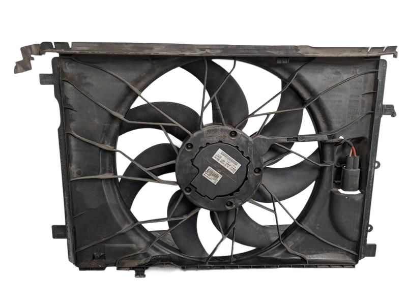 2008 - 2014 OEM MERCEDES-BENZ C300 RADIATOR COOLING FAN SHROUD MOTOR ASSEMBLY