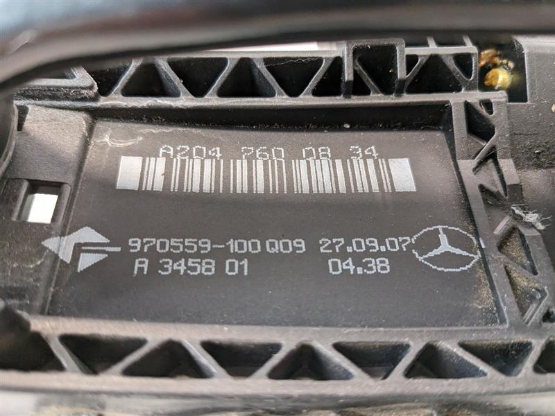 2008 - 2014 OEM MERCEDES-BENZ C300 FRONT RH PASSENGER SIDE EXTERIOR DOOR HANDLE